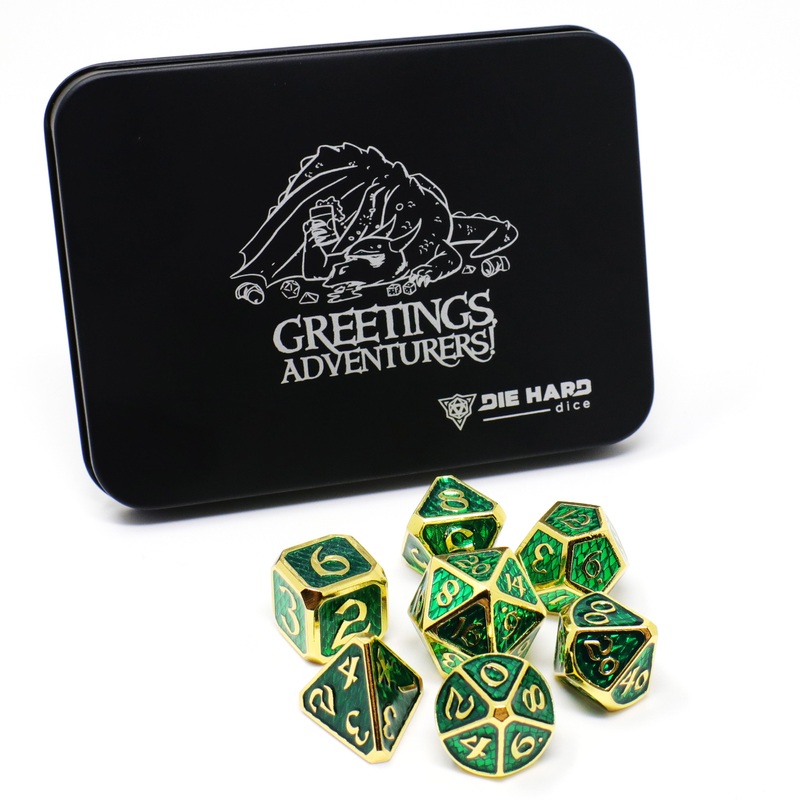 7 Piece RPG Set - Drakona Arita for Greetings Adventurers