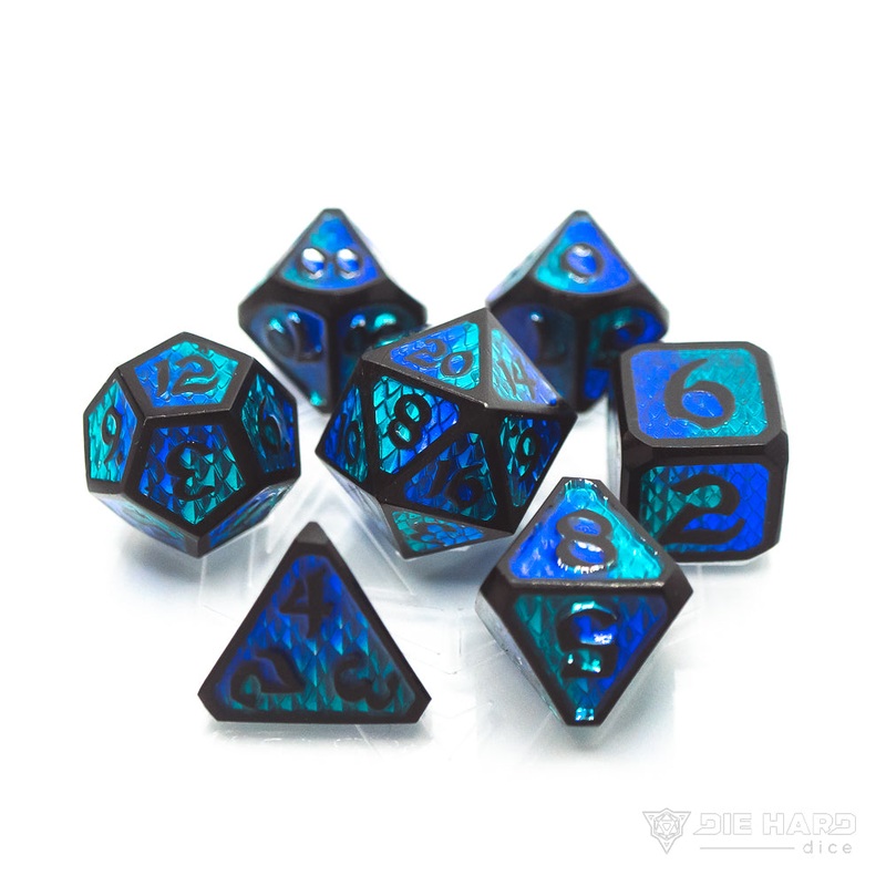 7pc RPG Set - Drakona Embers Sein