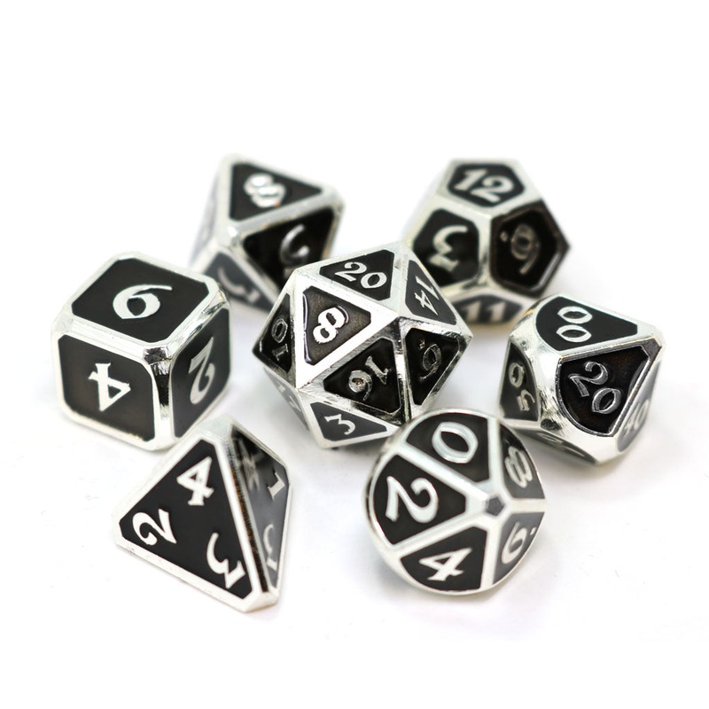 7pc RPG Set - Mythica Platinum Onyx