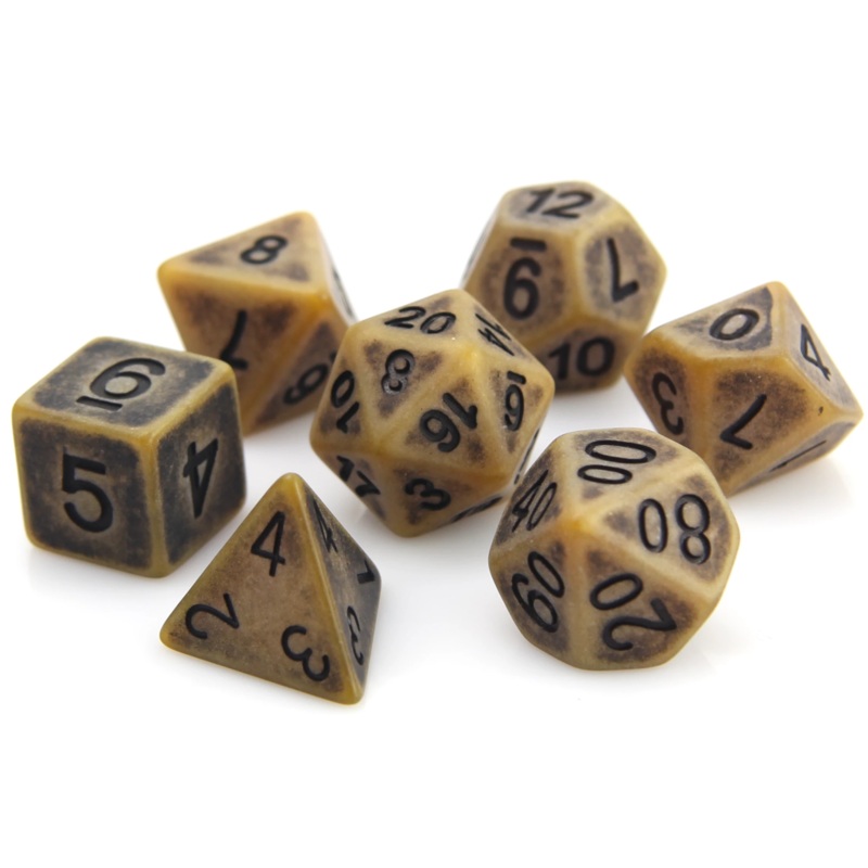7pc RPG Set - Sand Ancient