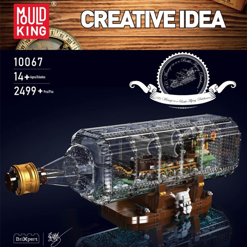 10067 Ship in a bottle - Flying Dutchman