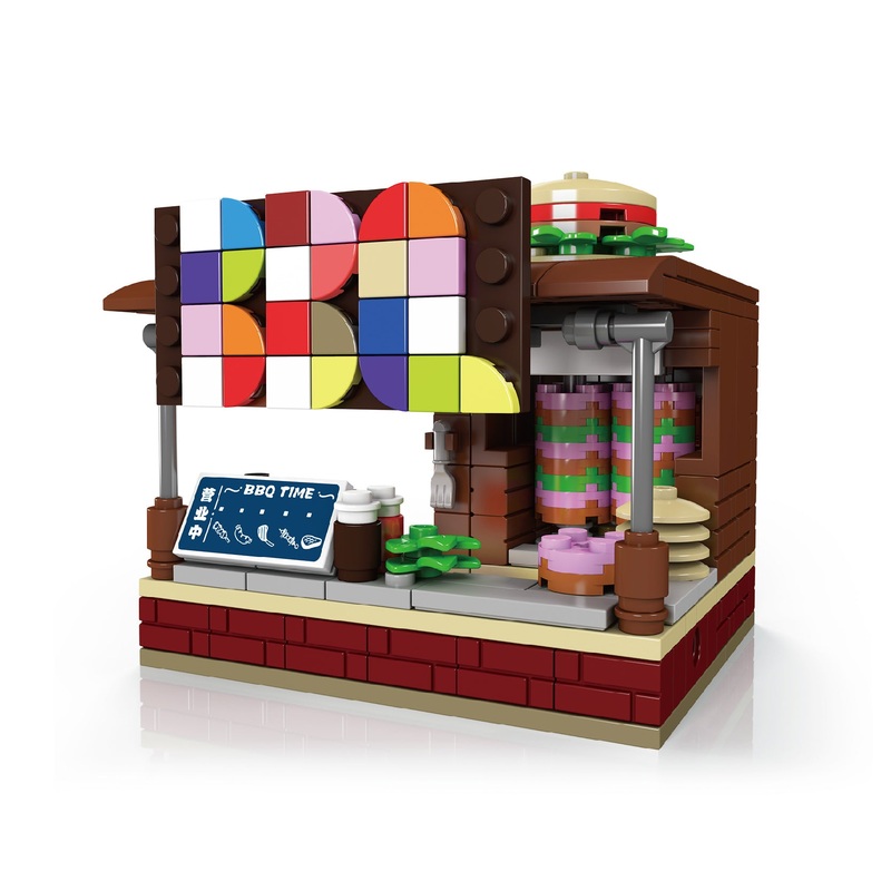 24028 MiniStall BBQ Stall