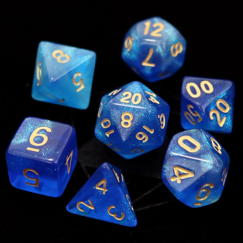7pc RPG Set - Mermaids Crown