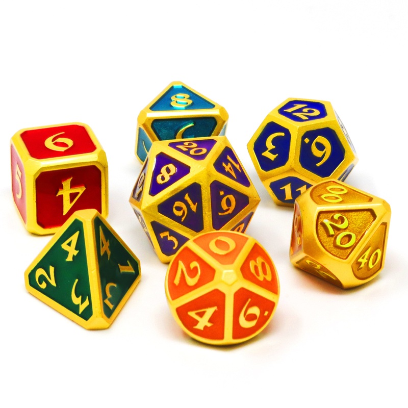 7pc RPG Set - Royal Reignbow