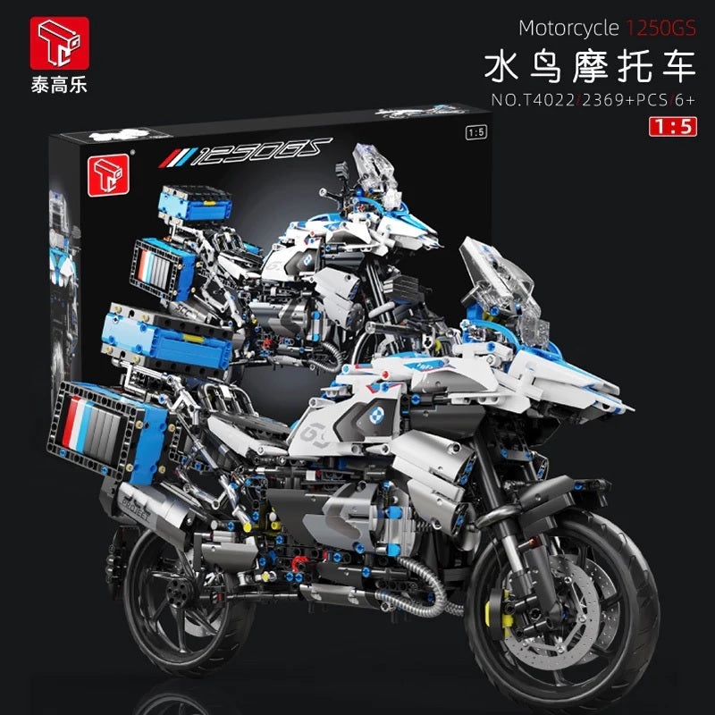 T4022 BMW R1250 Motorcycle 1/5 Scale