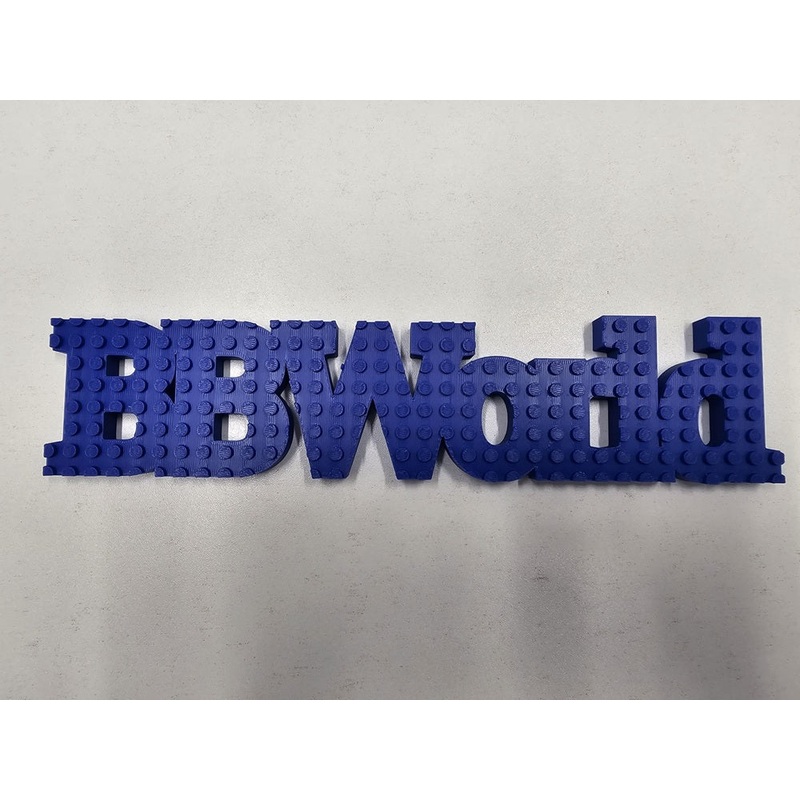Building Block Name Plates