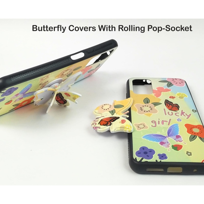 Butterfly Case With socket Case For Samsung J7 Prime