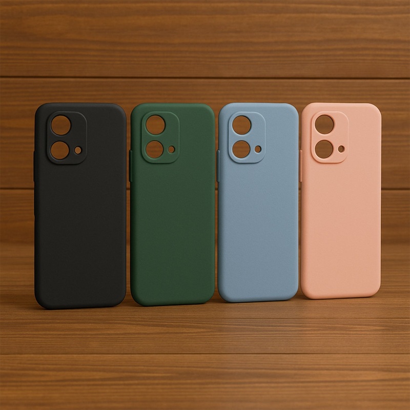 Silicone Covers With Cloth Case For Realme P1 Pro