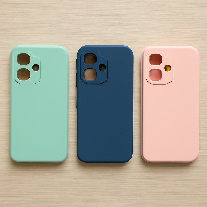 Silicone Covers With Cloth Case For Redmi Note 13