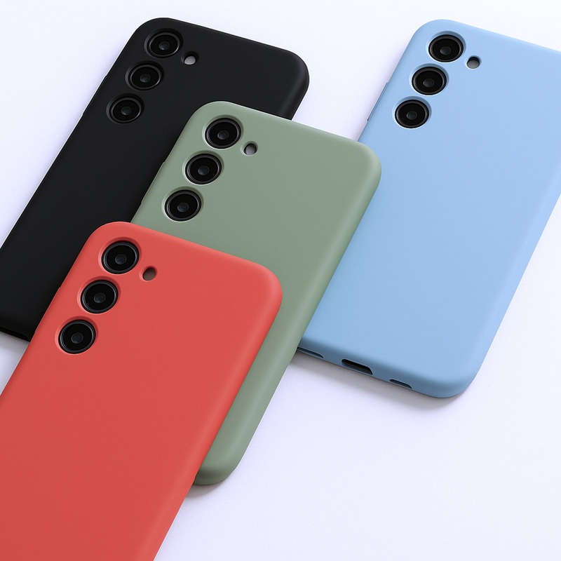 Silicone Covers With Cloth Case For Samsung A14 5G
