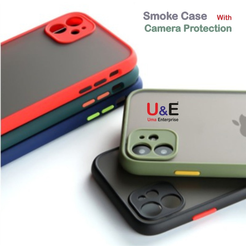 Smoke Camera Protection Case For Samsung A52s