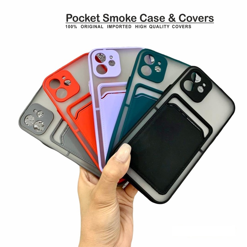 Pocket Smoke with Camera Protection Case For Poco M3 Pro
