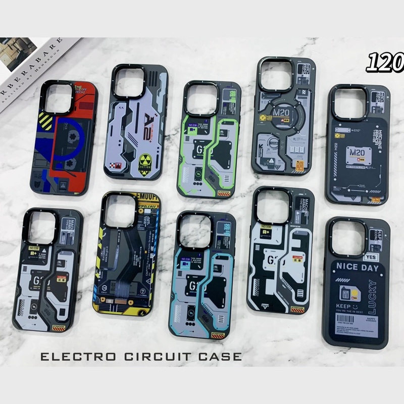 Electro Circuit Case Case For Oneplus 12