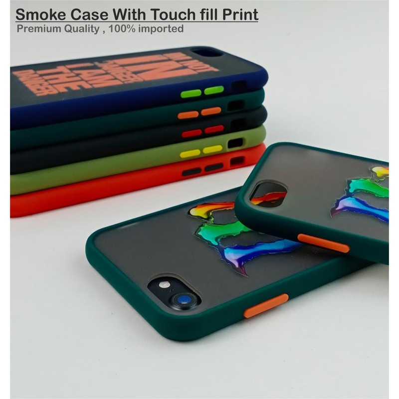 Smoke Case With Touch Fill Print Case For Iphone Xr