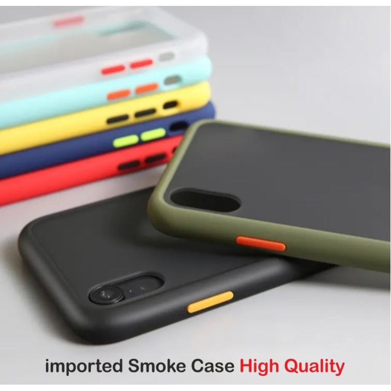 Stylish Imported Smoke Case Cover for iPhone X