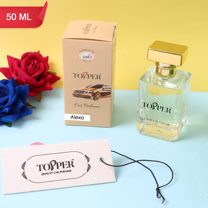 Topper Alexa Premium Car Perfume With Rich Fregrence (50 ml)