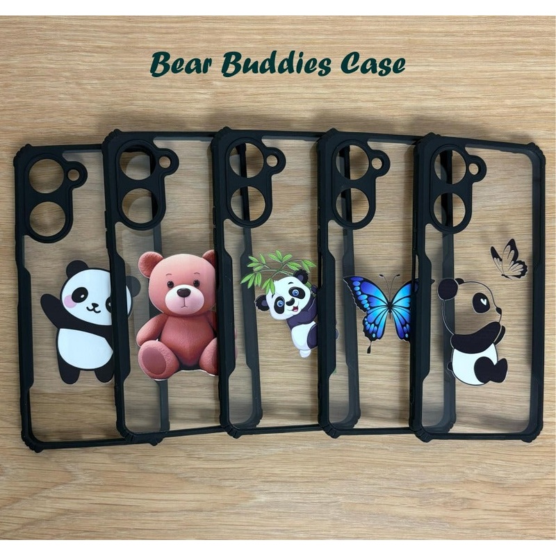 Bear Buddies Case For Poco C61