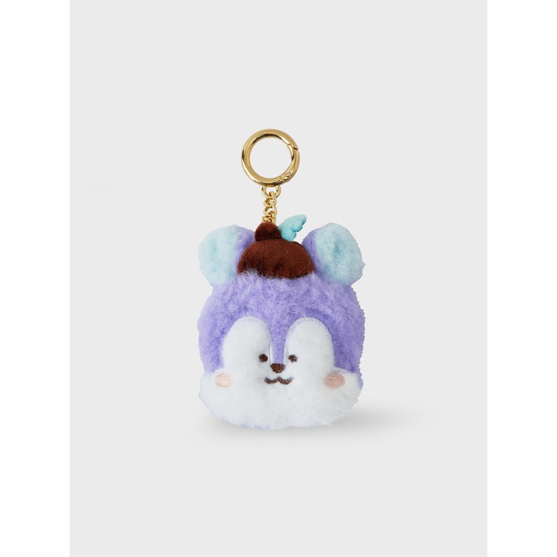 BT21 MANG HOPE IN LOVE Mini Plush Face Keychain