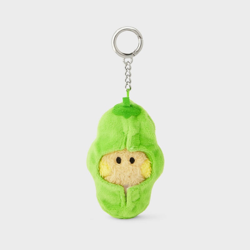 BT21 SHOOKY mini minini VEGGIE Doll Keyring