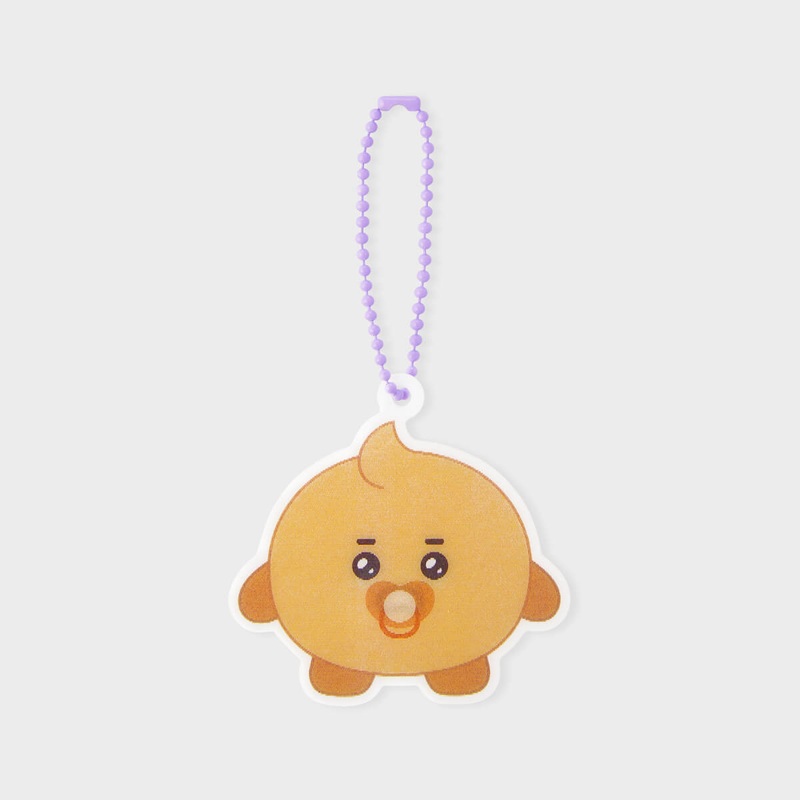 BT21 SHOOKY NEWBORN BABY Lenticular 3D Keyring