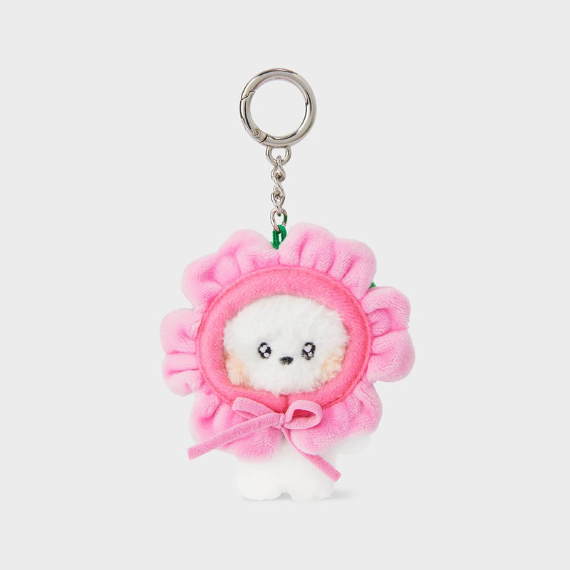 LINE FRIENDS conini mini minini Flower Doll Keyring