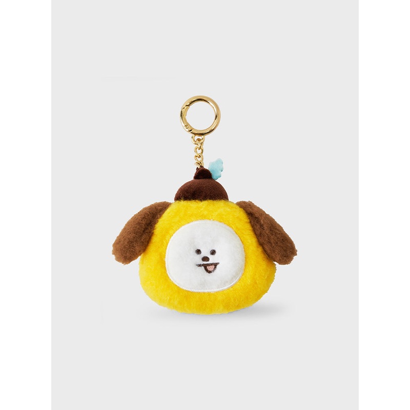 BT21 CHIMMY HOPE IN LOVE Mini Plush Face Keychain