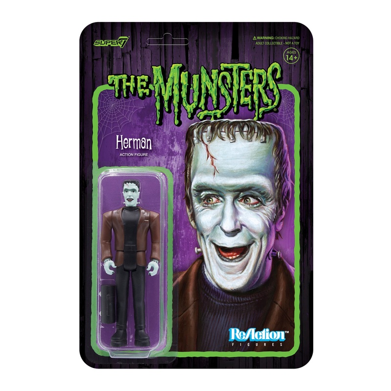 Munsters ReAction Figures Wave 1 - Herman Munster