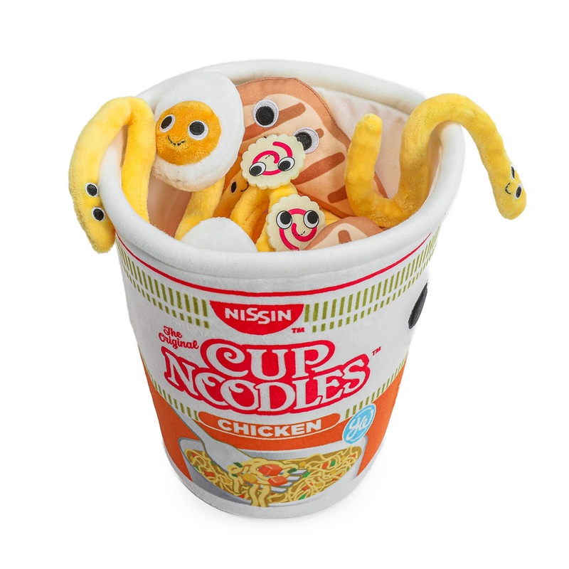 Nissin x Yummy World - Chicken Cup Noodles Interactive Plush (PRE-ORDER)