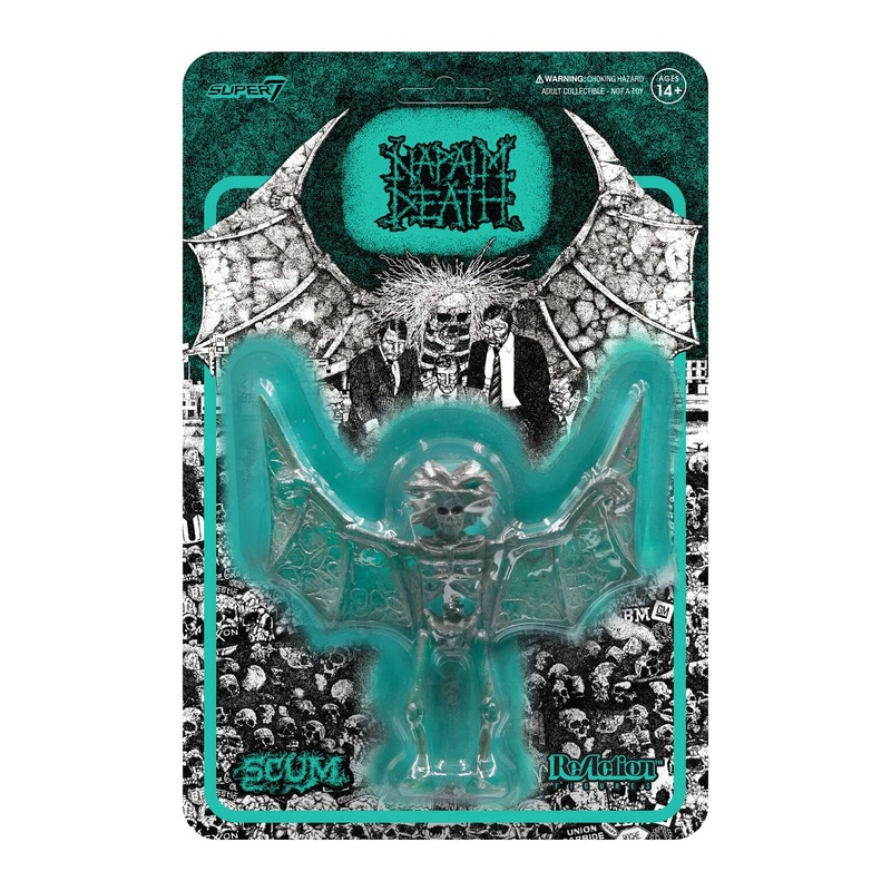 Napalm Death ReAction Figure - Scum Demon (Aquamarine)