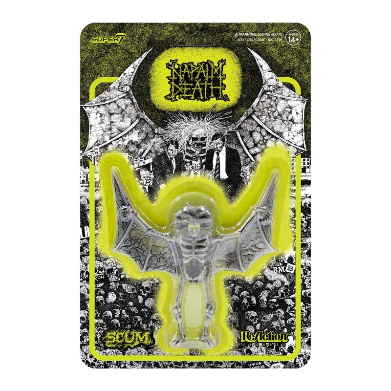 Napalm Death ReAction Figure - Scum Demon (Lime Green)