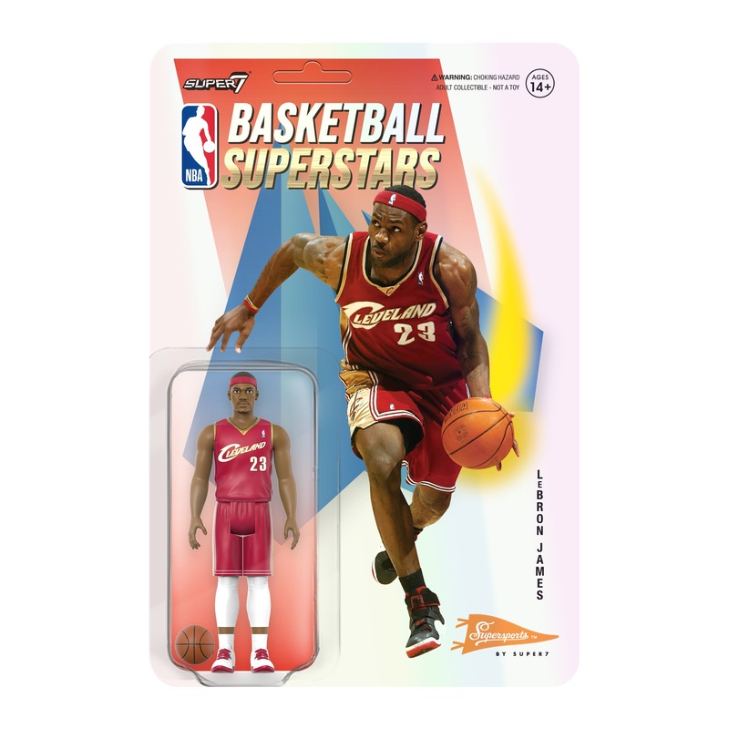 NBA Hardwood Classics ReAction W1 - Lebron James (Cavaliers, Red)