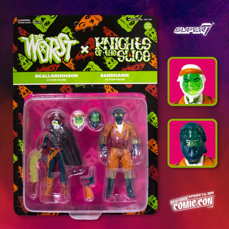 ReAction Figures 2-Pack - The Worst (Wave 2) and Knights of the Slice