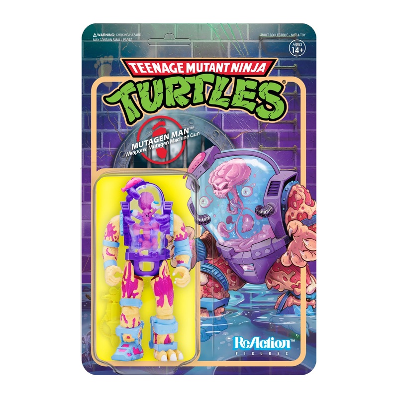 Teenage Mutant Ninja Turtles ReAction Figure Wave 4  - Mutagen Man