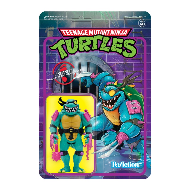 Teenage Mutant Ninja Turtles ReAction Figure Wave 4  - Slash