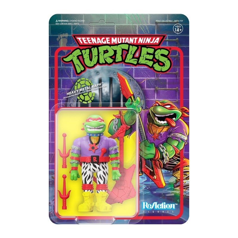 Teenage Mutant Ninja Turtles ReAction Wave 6 - Heavy Metal Raph