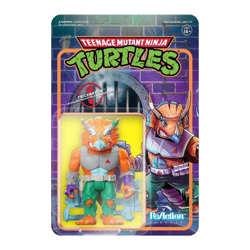 Teenage Mutant Ninja Turtles ReAction Wave 6 - Triceraton