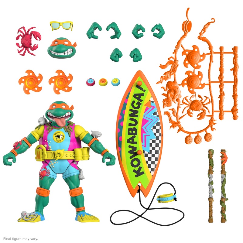 Teenage Mutant Ninja Turtles ULTIMATES! Wave 6 - Mike the Sewer Surfer