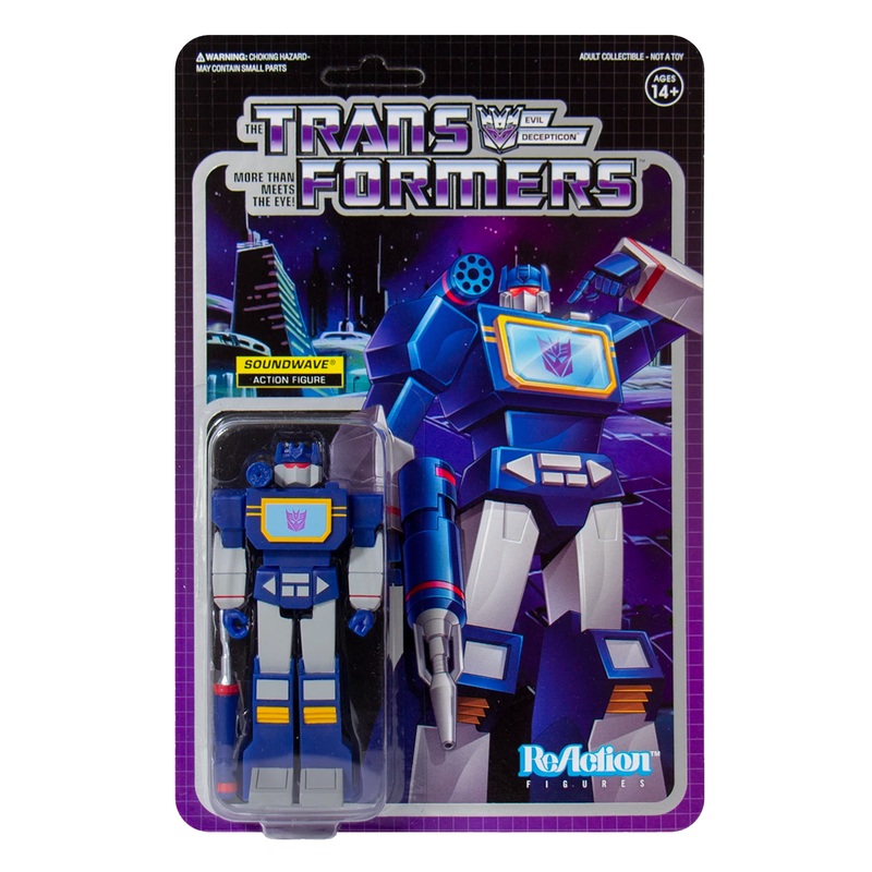 Transformers ReAction Figure - Soundwave