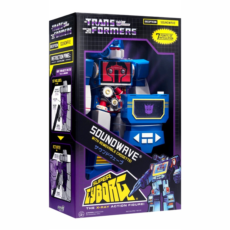 Transformers Super Cyborg -  Soundwave (G1 Full Color)