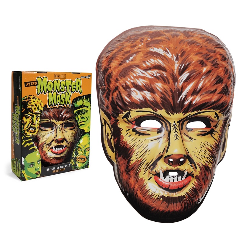 Universal Monsters Mask - Wolfman (Brown)