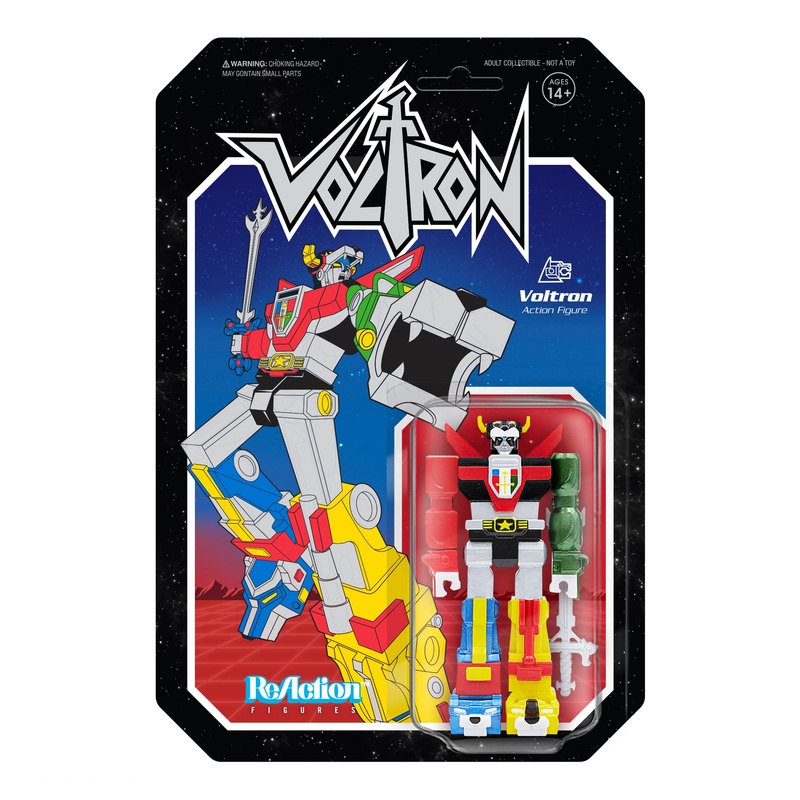 Voltron ReAction Figure - Voltron (Metallic)