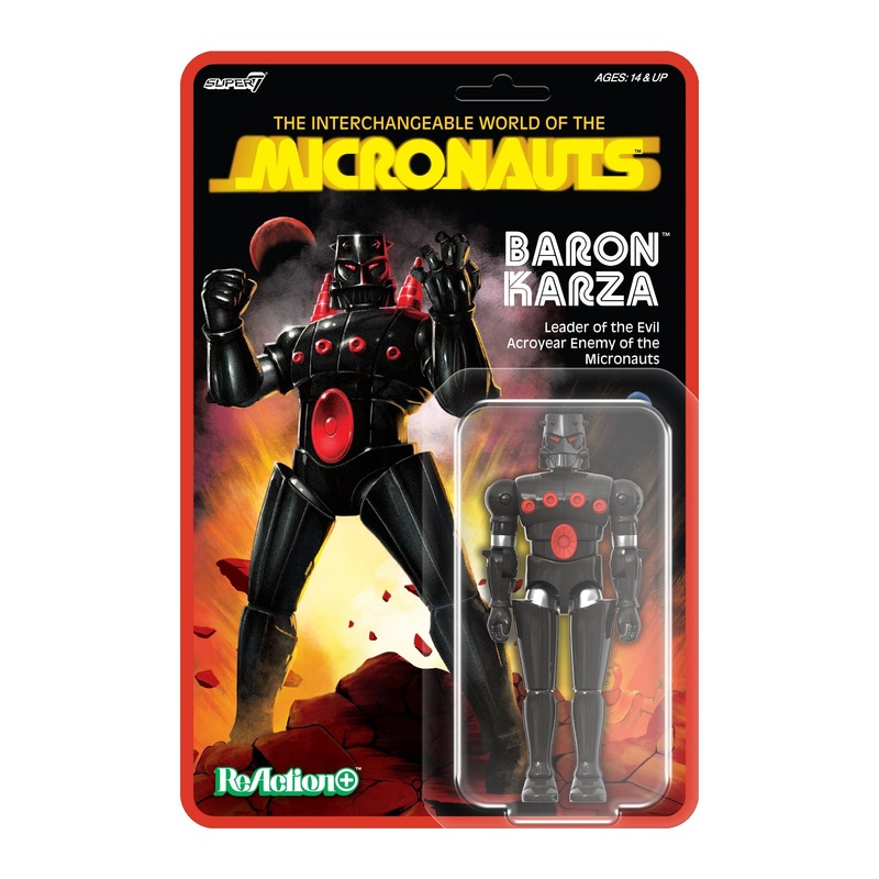 Micronauts ReAction+ Wave 01 - Baron Karza