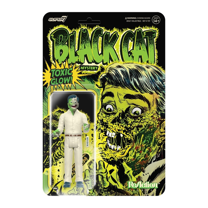 Pre-Code Horror ReAction W3 - Black Cat Mystery - Radium Man(Glow)