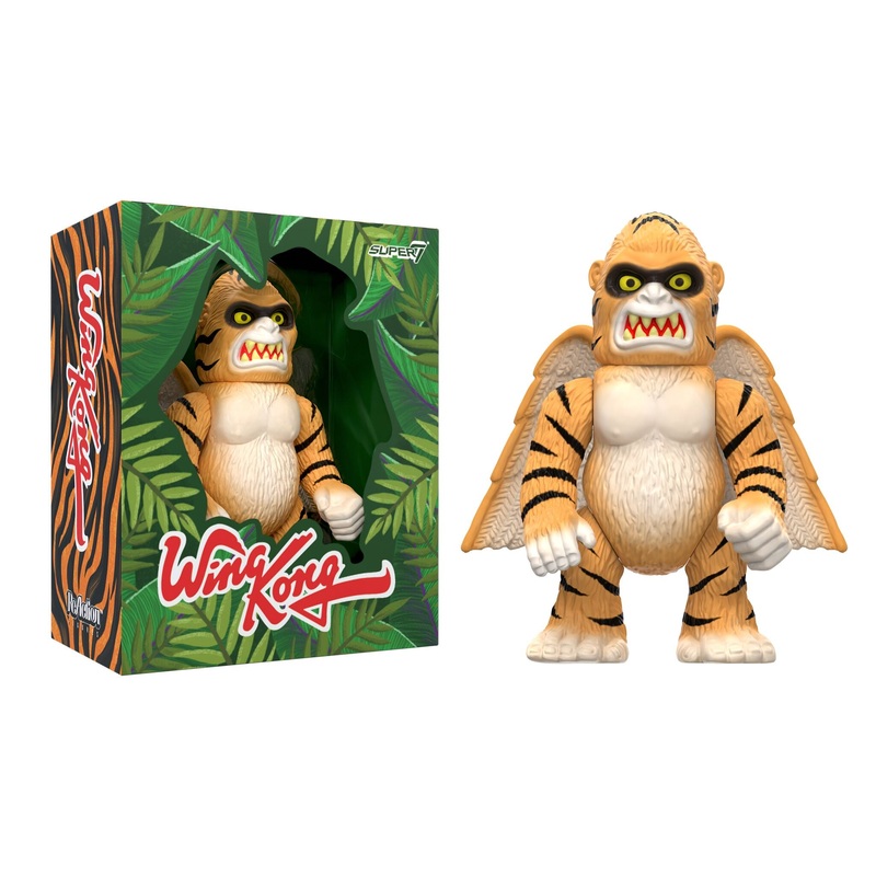 ReAction Figure Wave 1 - Wing Kong (Tiger)[Box]