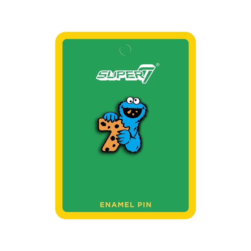 Sesame Street Enamel Pin - Cookie Monster x