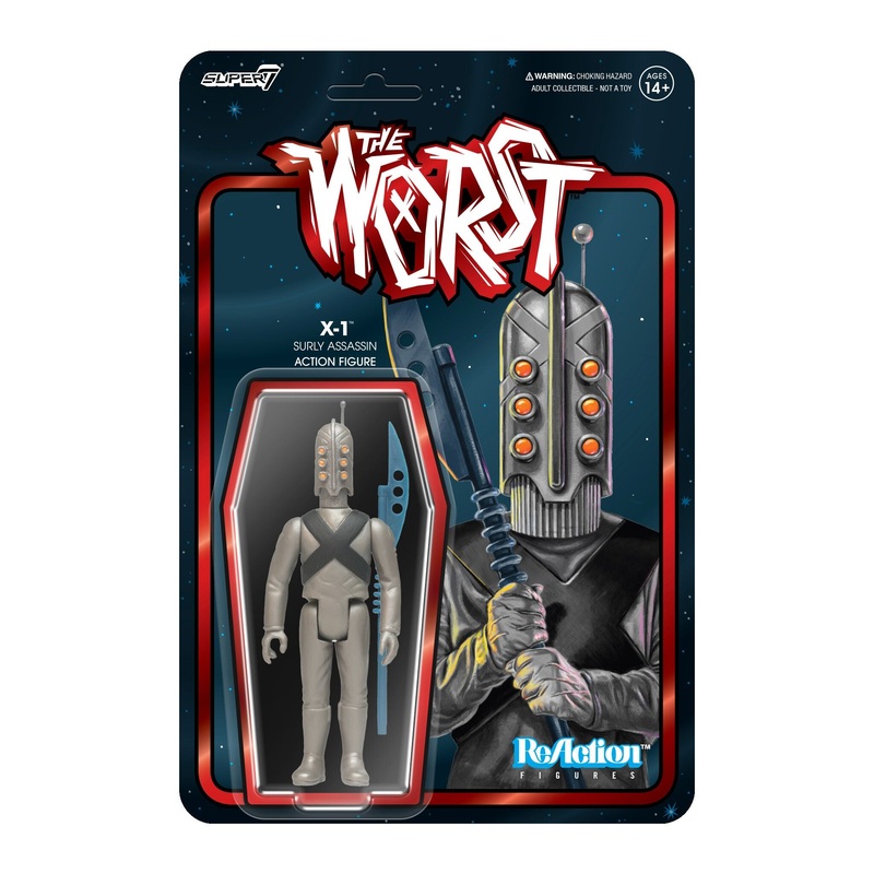 The Worst ReAction Figures Wave 06 (Scum Squad) - X-1