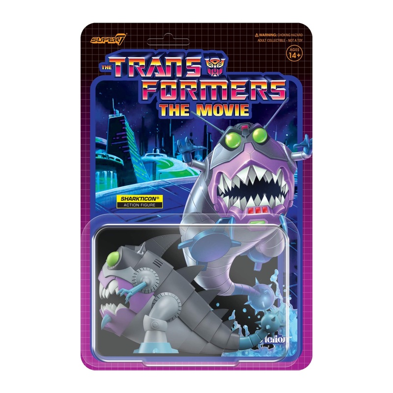 Transformers ReAction Figures Wave 6 - Sharkticon (G1)