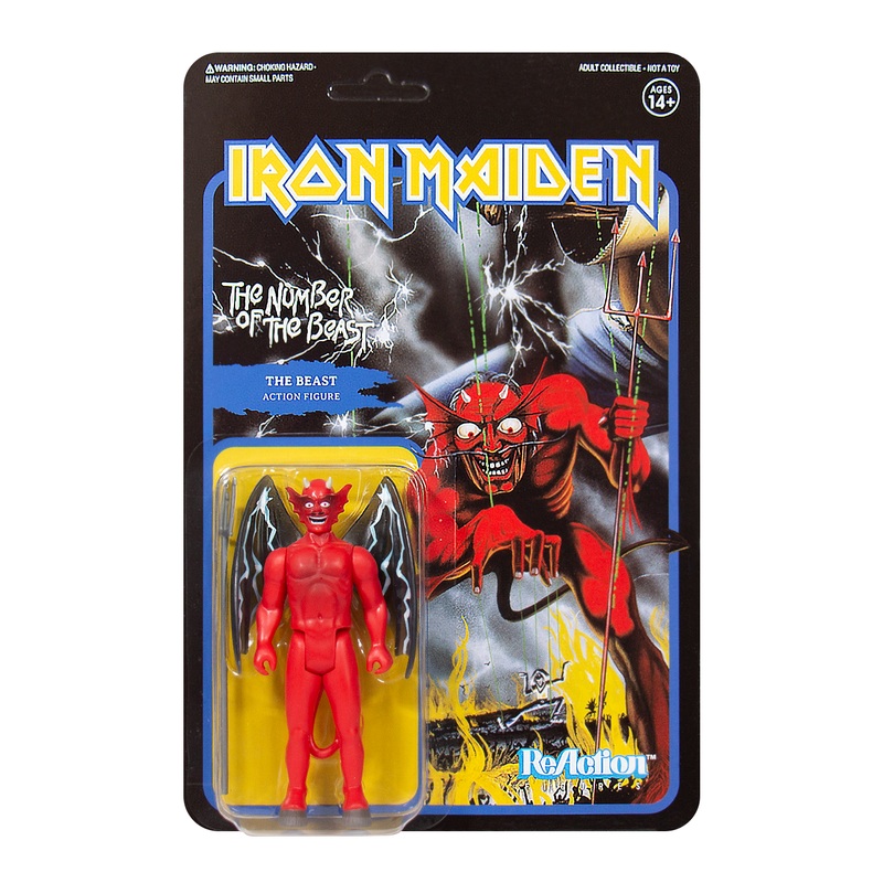 Iron Maiden ReAction Figure - The Number of the Beast (Album Art)