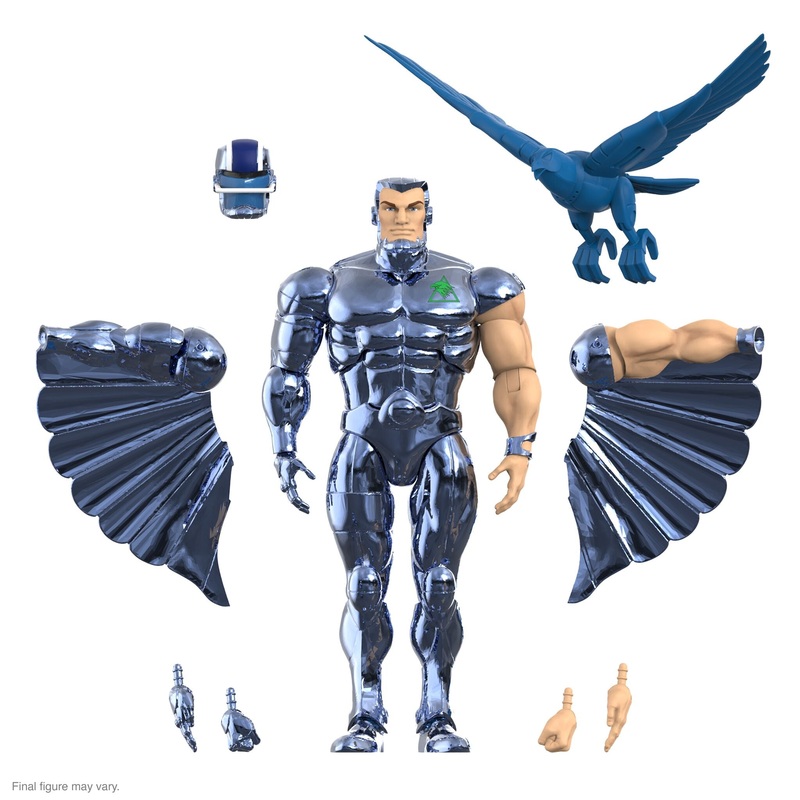 SilverHawks ULTIMATES! Wave 06 - Steelwill (VAC Metal - Toy Version)
