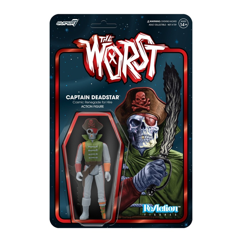 The Worst ReAction Figures Wave 04 (Scum Squad) - Captain Deadstar
